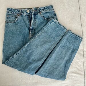 Zara High Rise Mom Jeans